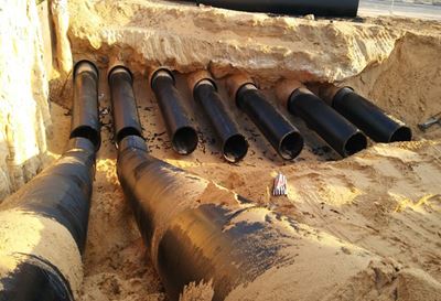 Gravity and Pressure Sewer Lines