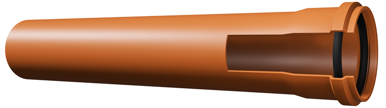 PVC-U Sewer Pipe "Roniviv"
